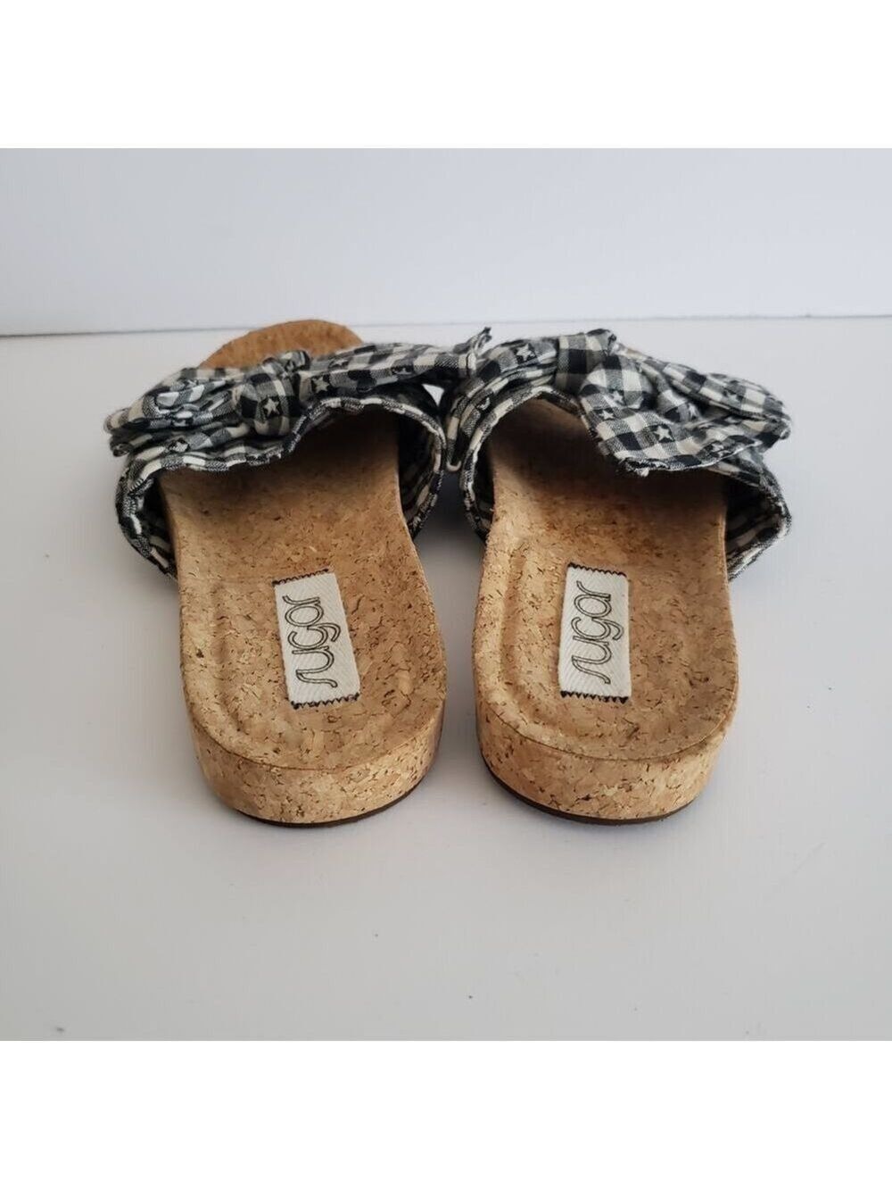 Sugar Xenonc Womens Bow Slip On Flat Sandals Size 8.5 - Picture 6 of 8